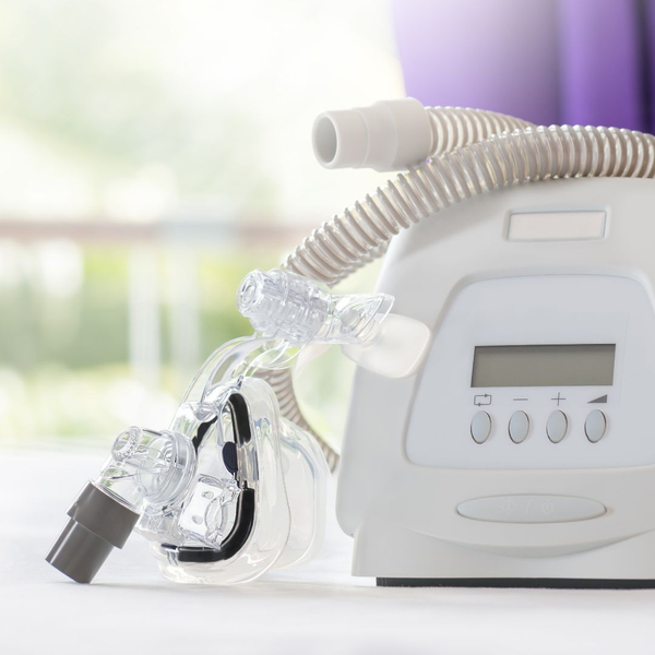 CPAP machine close up